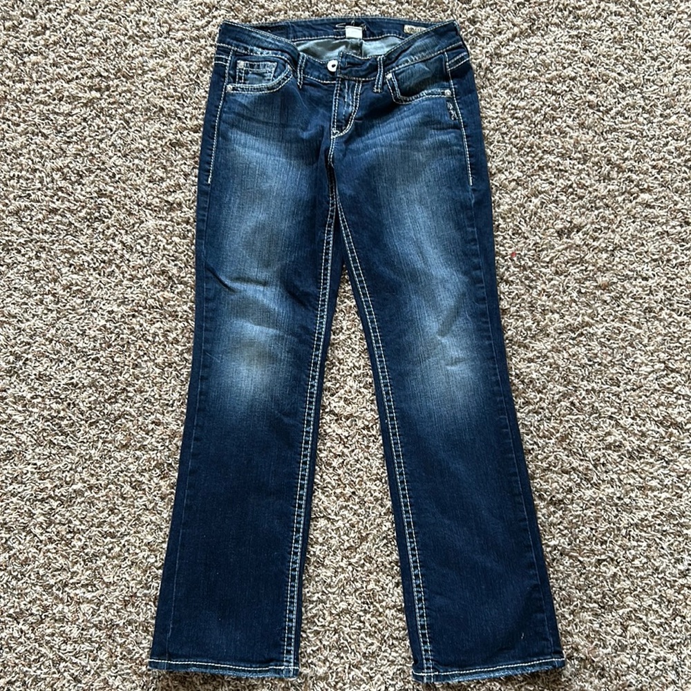 Silver jeans